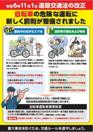 自転車罰則強化（裏）